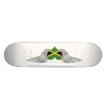 I Love Jamaica -wings Skate Deck