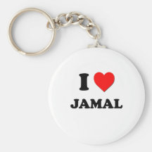 I love Jamal Key Chains