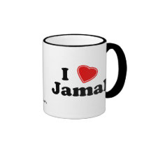 I Love Jamal Mug
