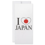 I Love Japan Full Color Rack Card
