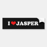 I LOVE JASPER BUMPER STICKER