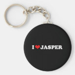 I LOVE JASPER KEY CHAINS