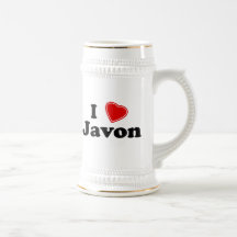 I Love Javon Mugs