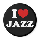 I Love Jazz magnets