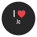 I love Jc stickers