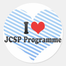 I Love JCSP Programme Sticker