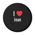 I love Jean magnets