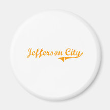 I Love Jefferson City Tennessee Refrigerator Magnets
