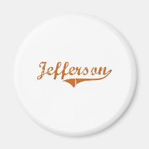 I Love Jefferson Texas Fridge Magnets