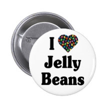 I Love Jelly Beans button