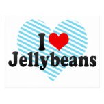 I Love Jellybeans Postcards
