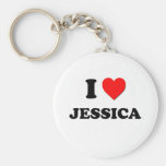 I Love Jessica Keychain