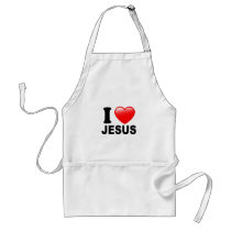 I Love Jesus Apron