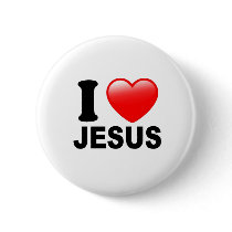 I Love Jesus Pin
