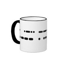 I Love Jesus in Morse Code Mug