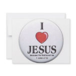 I Love Jesus Invitation