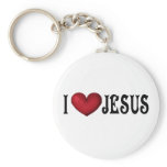 I Love Jesus Keychain