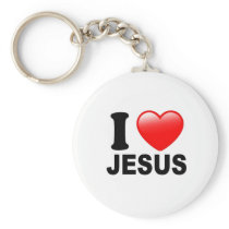 I Love Jesus Keychains