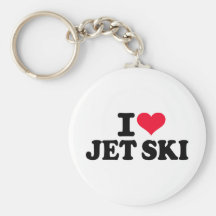 I love Jet ski Key Chains