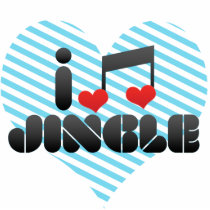 I Love Jingle Cut Out