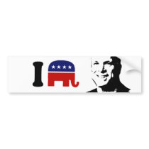 I Love John McCain 1 Bumper Stickers