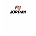 I Love Jordan t-shirts