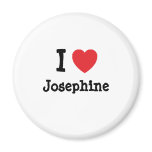 I love Josephine heart T-Shirt magnets