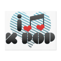I Love K Pop Postcards