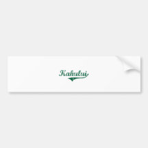 I Love Kahului Hawaii Bumper Stickers