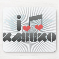 I Love Kaseko Mouse Pads