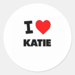 I Love Katie Stickers