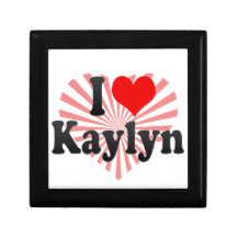 I love Kaylyn Keepsake Box