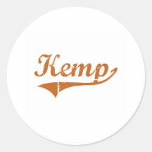I Love Kemp Texas Sticker