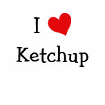 I Love Ketchup t-shirts
