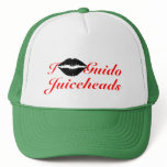 I LOVE [kiss] GUIDO JUICEHEADS Trucker Hat By SKO