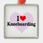 I love Kneeboarding Ornament