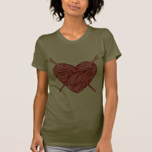 I Love Knitting T Shirts