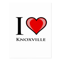I Love Knoxville Postcards