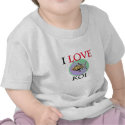 I Love Koi t-shirts