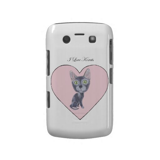 I Love Korats Case-Mate Blackberry Case