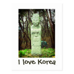 I love Korea products Post Cards