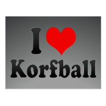 I love Korfball Postcards