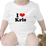 I Love Kris Allen t-shirts