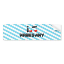 I Love Krzesany bumper stickers