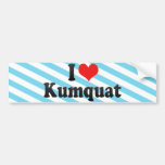 I Love Kumquat Bumper Stickers