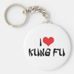 I Love Kung Fu Keychain