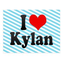 I love Kylan Post Card
