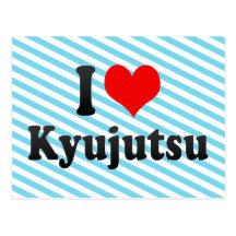I love Kyujutsu Post Cards
