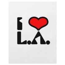 I Love L.A. Custom Flyer