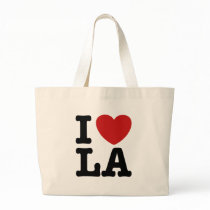 I Love LA Canvas Bag